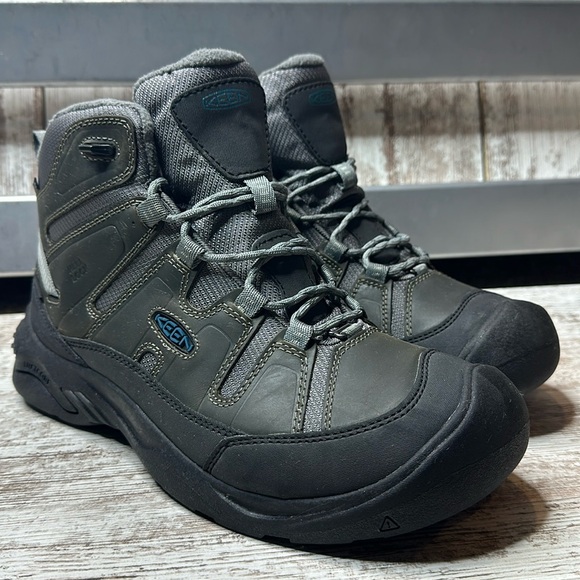 Keen Circadia Mid Hiking Boots gray Men's Sz